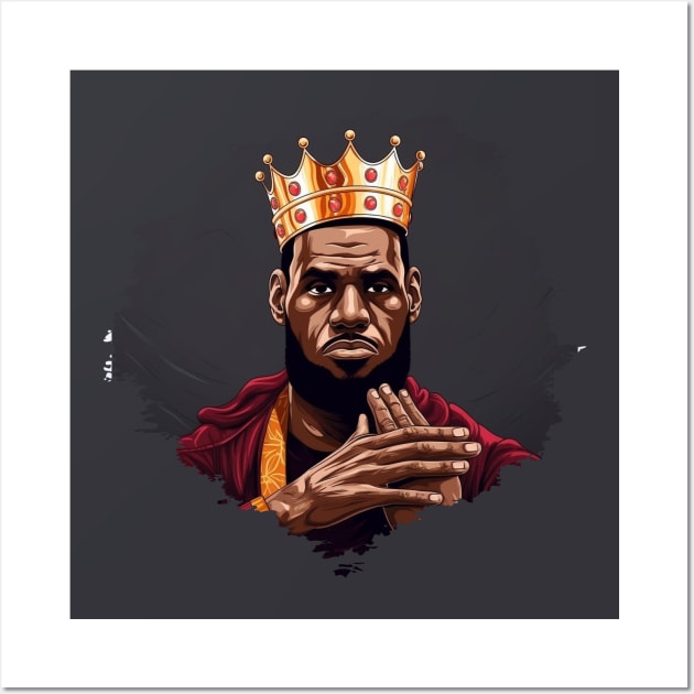 King James Wall Art by Pixy Official